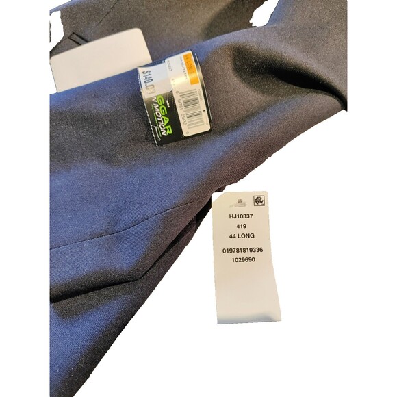 Haggar Men's Tailored Fit In Motion Blazer, 44 Long, Midnight Blue, HJ10337 NWT - Picture 8 of 16